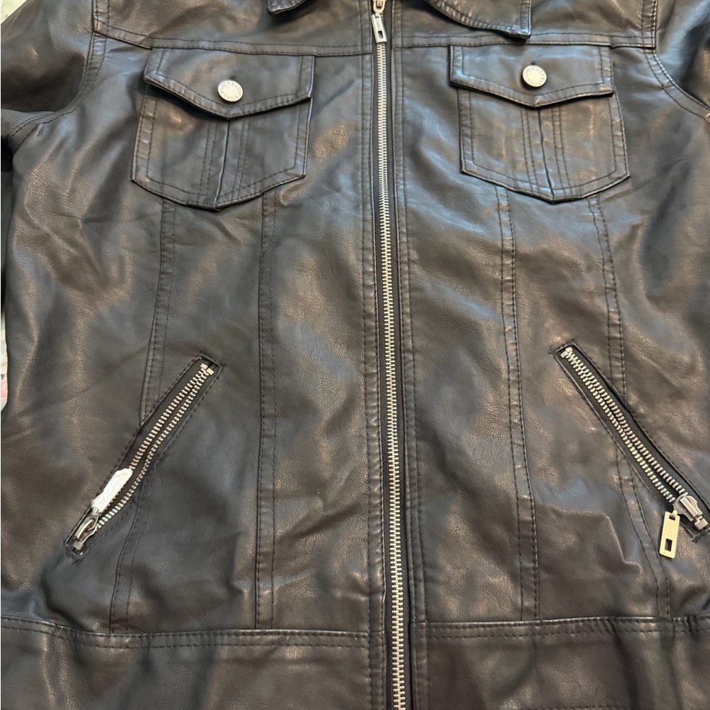 Women’s Black Leather Jacket